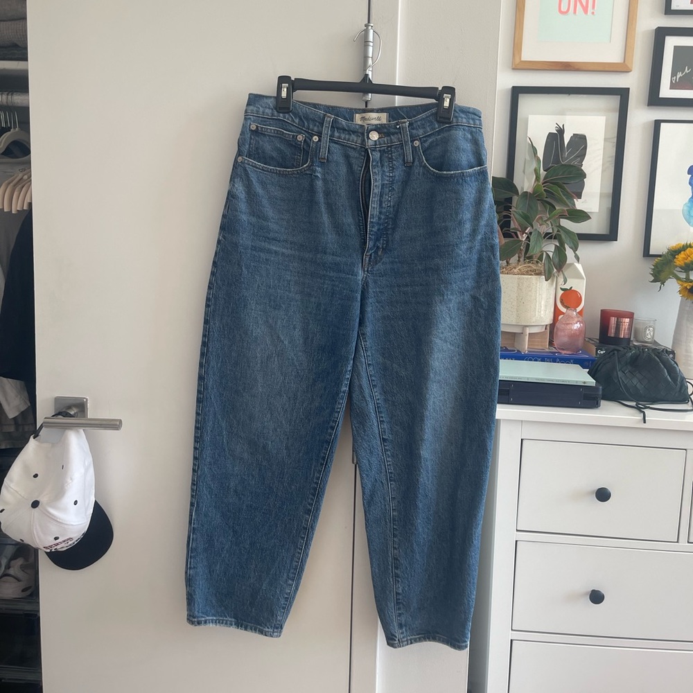 Madewell Balloon Jeans Size 30